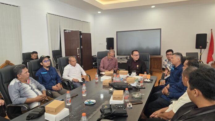 PWI Kukar Kunjungan Langsung Ke Rumah Jabatan Ketua DPRD Kaltim.