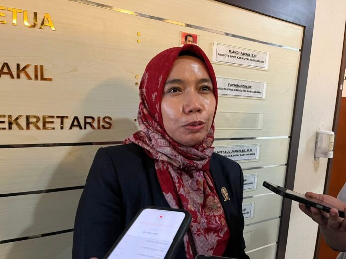 Ketua Komisi III DPRD Kukar, Faridah.